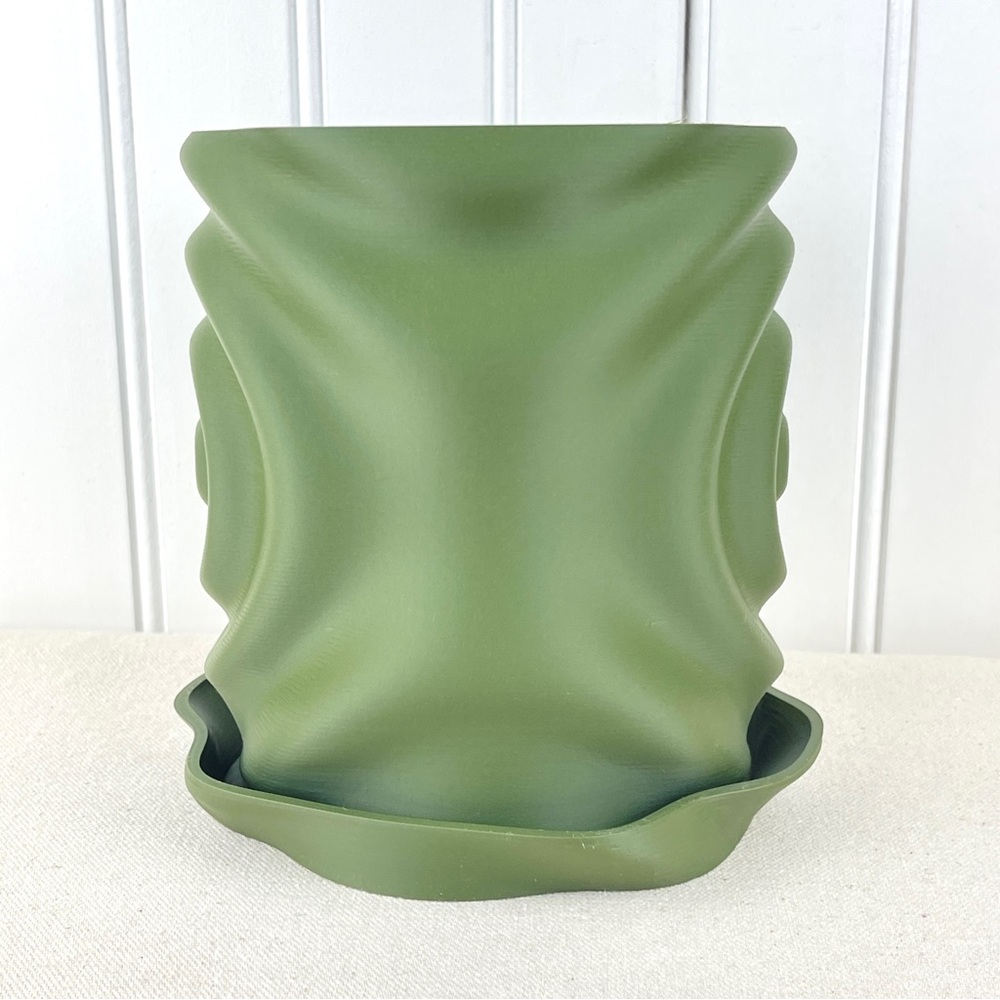 Modern Planter Pot, Waterdrop Planter, Modern Ripple Effect Planter - Picture 6 of 11